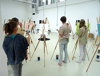 Workshop naaktmodel schilderen in Luik, België